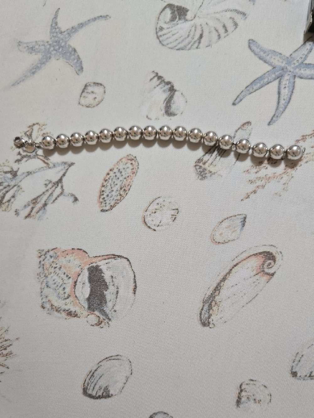 Tiffany & Co. Silver Beaded Bracelet